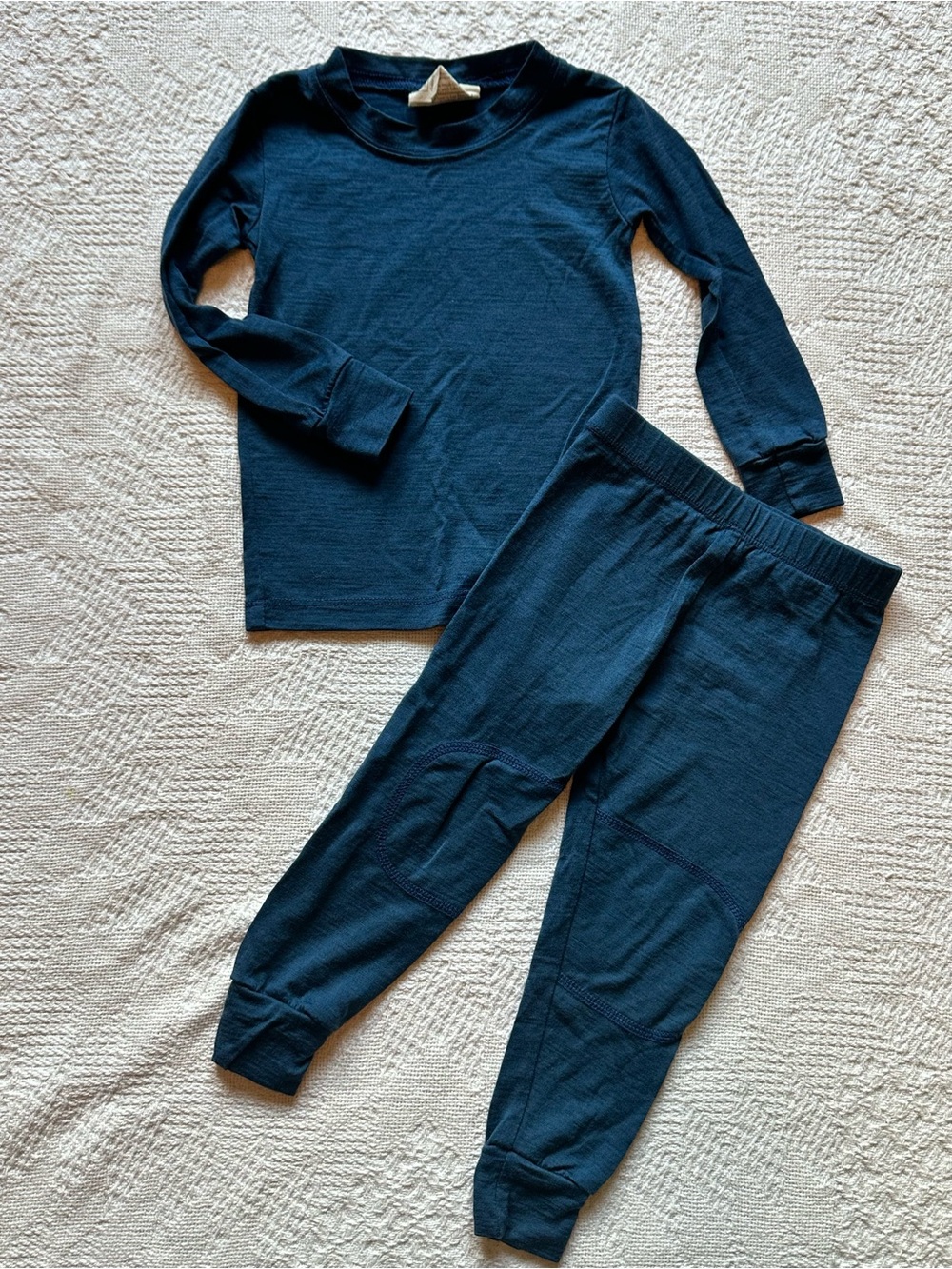 Chasing Windmills size 12-24 months 100% merino wool base layers